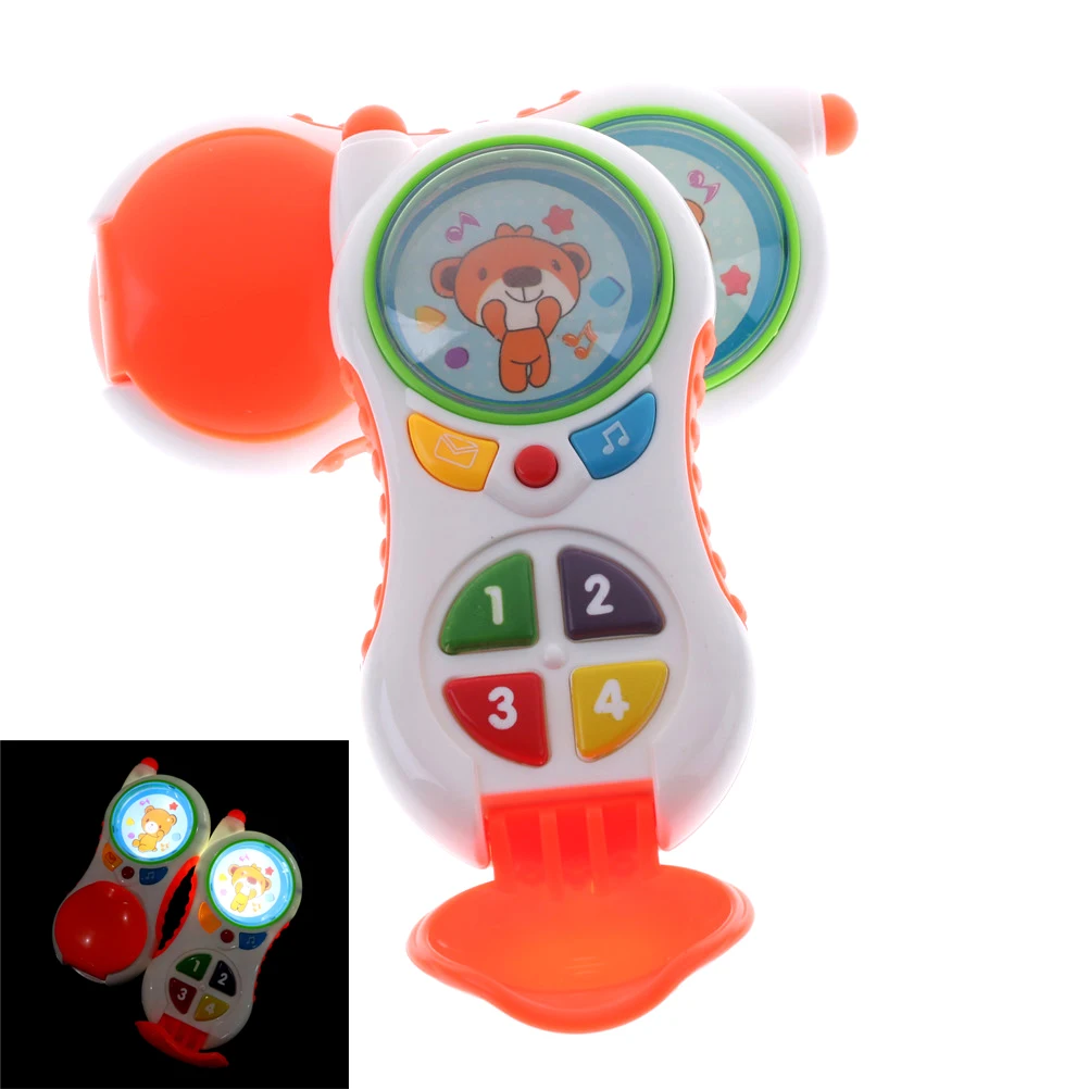 Baby Musical Phone Toy Christmas Gifts Kids Electronic Mobile Phone with Sound Children Learning Study Educational Playing Toys
Baby Musical Phone Toy Christmas Gifts Kids Electronic Mobile Phone with Sound Children Learning Study Educational Playing Toys