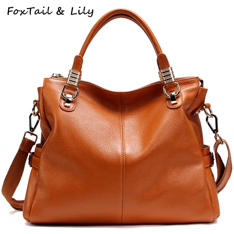 FoxTail & Lily Ladies Soft Cowhide Genuine Leather Shoulder Bag High Quality Luxury Handbags Women Bags Designer Crossbody Bags
FoxTail & Lily Ladies Soft Cowhide Genuine Leather Shoulder Bag High Quality Luxury Handbags Women Bags Designer Crossbody Bags