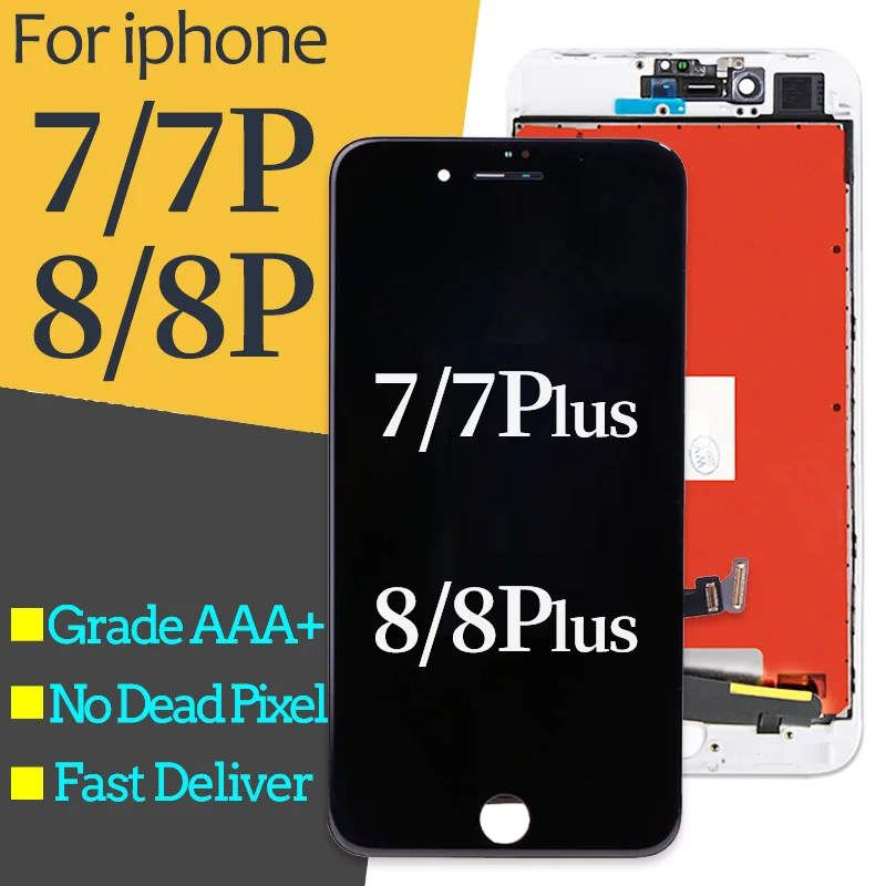 10pcs/lot For iPhone 7 7 Plus LCD Display Touch Screen Digitizer Assembly Replacement For iPhone 8 8Plus LCD Display 3D Touch
10pcs/lot For iPhone 7 7 Plus LCD Display Touch Screen Digitizer Assembly Replacement For iPhone 8 8Plus LCD Display 3D Touch
