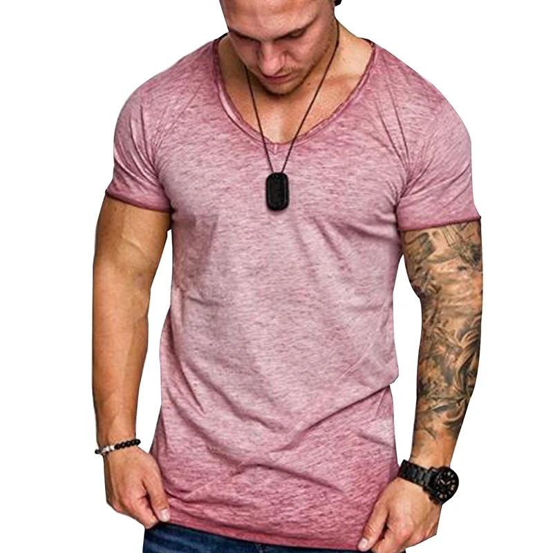 2018 Summer Fashion Brand Men Clothing Hip Hop Tshirt Colorful Solid Color Short Sleeve Casual Tops T Shirt Men Homme Plus Size
2018 Summer Fashion Brand Men Clothing Hip Hop Tshirt Colorful Solid Color Short Sleeve Casual Tops T Shirt Men Homme Plus Size