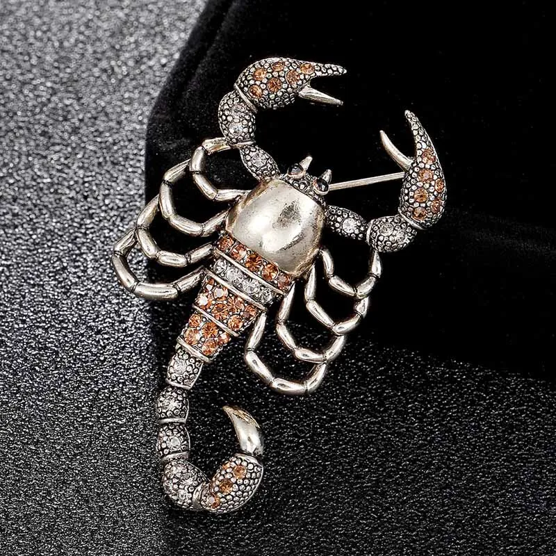 2018 New arrival Men's Insect brooches jewelry Kids gifts Brand rhinestone Scorpions pin broches women's vintage pin broach vaz
2018 New arrival Men's Insect brooches jewelry Kids gifts Brand rhinestone Scorpions pin broches women's vintage pin broach vaz