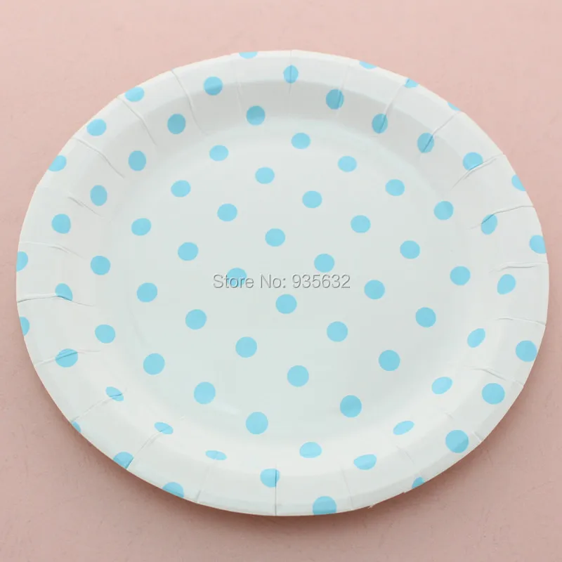 Free Shipping 108pcs Party Buffet Wedding Bridal Shower Tableware Blue Polka Dot 9" Round Paper Plates
Free Shipping 108pcs Party Buffet Wedding Bridal Shower Tableware Blue Polka Dot 9" Round Paper Plates