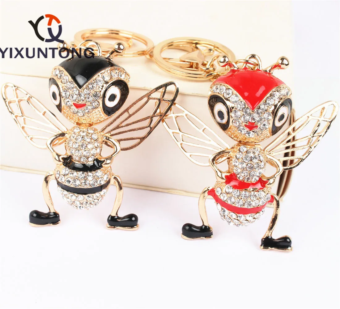 Bee Honeybee Pendant Charm Rhinestone Crystal Keyring Key Chain Accessories for Handbag Purse Wedding Party Lover Friend Carkey
Bee Honeybee Pendant Charm Rhinestone Crystal Keyring Key Chain Accessories for Handbag Purse Wedding Party Lover Friend Carkey