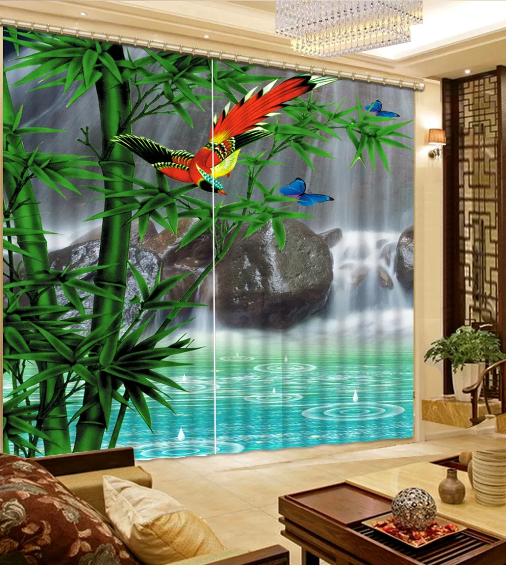 Blackout curtain Luxury Blackout 3D Window Curtains For Living Room Bedroom Customized size bamboo curtains
Blackout curtain Luxury Blackout 3D Window Curtains For Living Room Bedroom Customized size bamboo curtains
