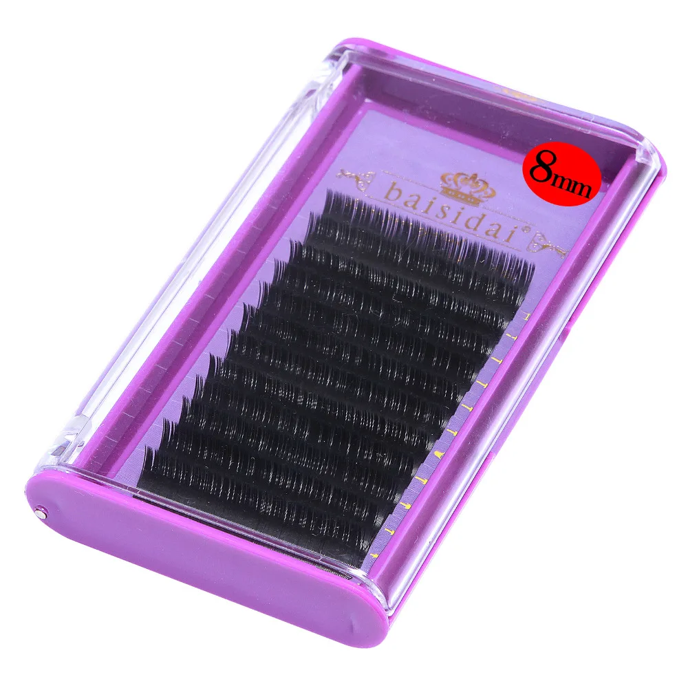 1 Box High Quality Eyelash Extension Individual False Eyelashes Black Curls C, Length 8-12 mm Choose 12sheets/tray Makeup Tool
1 Box High Quality Eyelash Extension Individual False Eyelashes Black Curls C, Length 8-12 mm Choose 12sheets/tray Makeup Tool