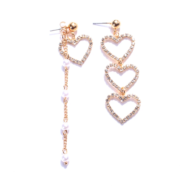New Korean Hollow Shiny Rhinestone Love Heart Drop Dangle Earrings for Women Girls Temperament Party Pendientes Jewelry
New Korean Hollow Shiny Rhinestone Love Heart Drop Dangle Earrings for Women Girls Temperament Party Pendientes Jewelry