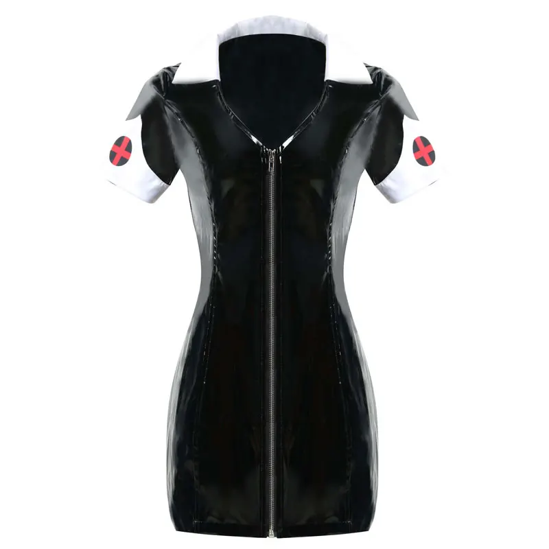 Fetish erotic nurse black Leather sexy nurse lingerie sexy erotic Latex Catsuit Nurse Lingerie w1667
Fetish erotic nurse black Leather sexy nurse lingerie sexy erotic Latex Catsuit Nurse Lingerie w1667