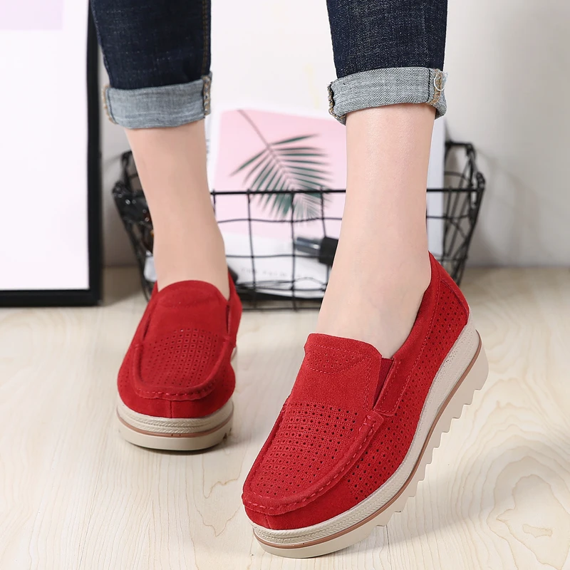 Women Platform Shoes Flats Summer Woman Slipony Loafers Breathable High Increasing Moccasin Shoes Ladies Footwear Tenis Feminino
Women Platform Shoes Flats Summer Woman Slipony Loafers Breathable High Increasing Moccasin Shoes Ladies Footwear Tenis Feminino