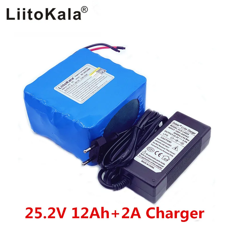 2019 Liitokala 24V 12ah lithium-ion battery pack 25.2V 12000mA 6S6P rechargeable battery bms 2A charger bicycle battery
2019 Liitokala 24V 12ah lithium-ion battery pack 25.2V 12000mA 6S6P rechargeable battery bms 2A charger bicycle battery