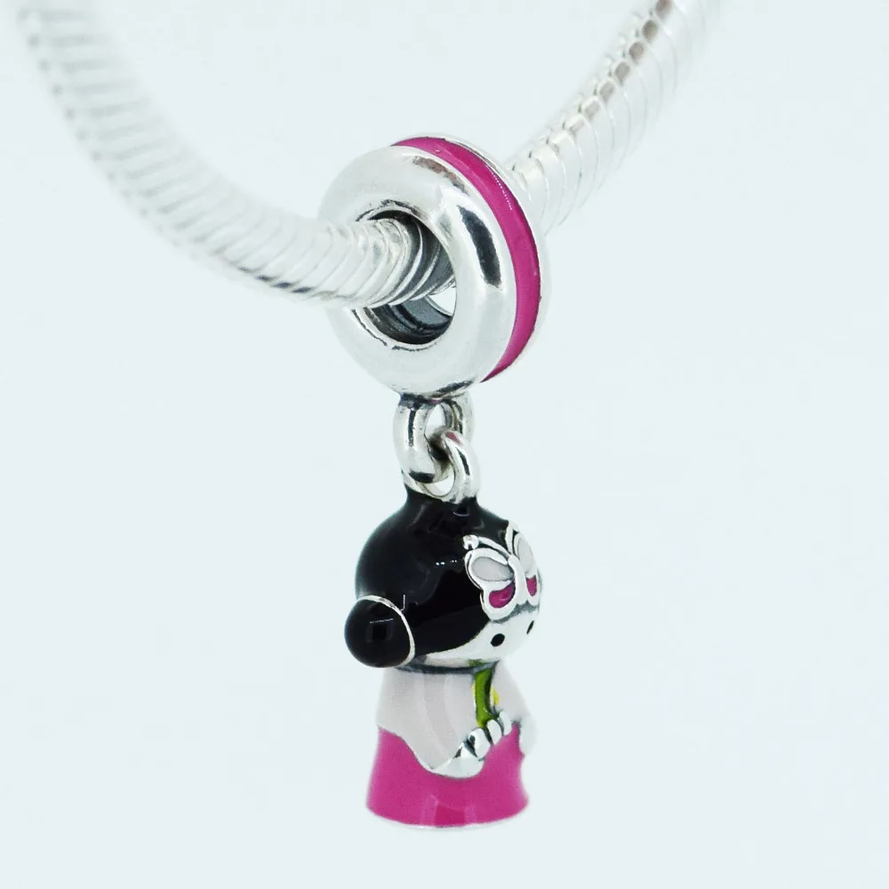 CKK 925 Sterling Silver Jewelry Japanese Doll Dangle with Red Enamel Charms DIY Beads Fits Bracelets For Jewelry Making
CKK 925 Sterling Silver Jewelry Japanese Doll Dangle with Red Enamel Charms DIY Beads Fits Bracelets For Jewelry Making