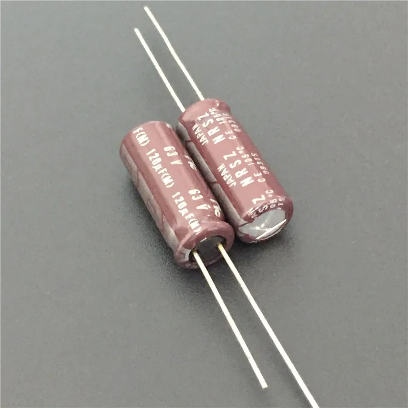 10 шт. 120 мкФ 63 в Япония NIC NRSZ серии 8x20 мм очень низкое сопротивление 63V120uF
