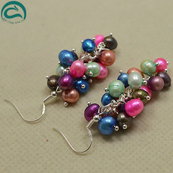 Real Freshwater Pearl Silver Dangle Earrings,Natural Pearls Earrings For Women Jewellery,Hadmade Perfect Wedding Birthday Gift
Real Freshwater Pearl Silver Dangle Earrings,Natural Pearls Earrings For Women Jewellery,Hadmade Perfect Wedding Birthday Gift