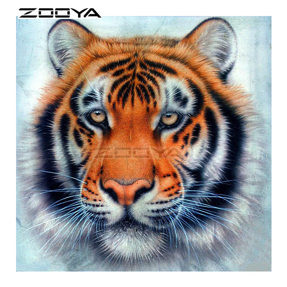 ZOOYA Diamond Animal Tiger 5D DIY Diamond Painting Embroidery Cross Stitch Rhinestone Round Mosaic Painting Home Decor R2381
ZOOYA Diamond Animal Tiger 5D DIY Diamond Painting Embroidery Cross Stitch Rhinestone Round Mosaic Painting Home Decor R2381