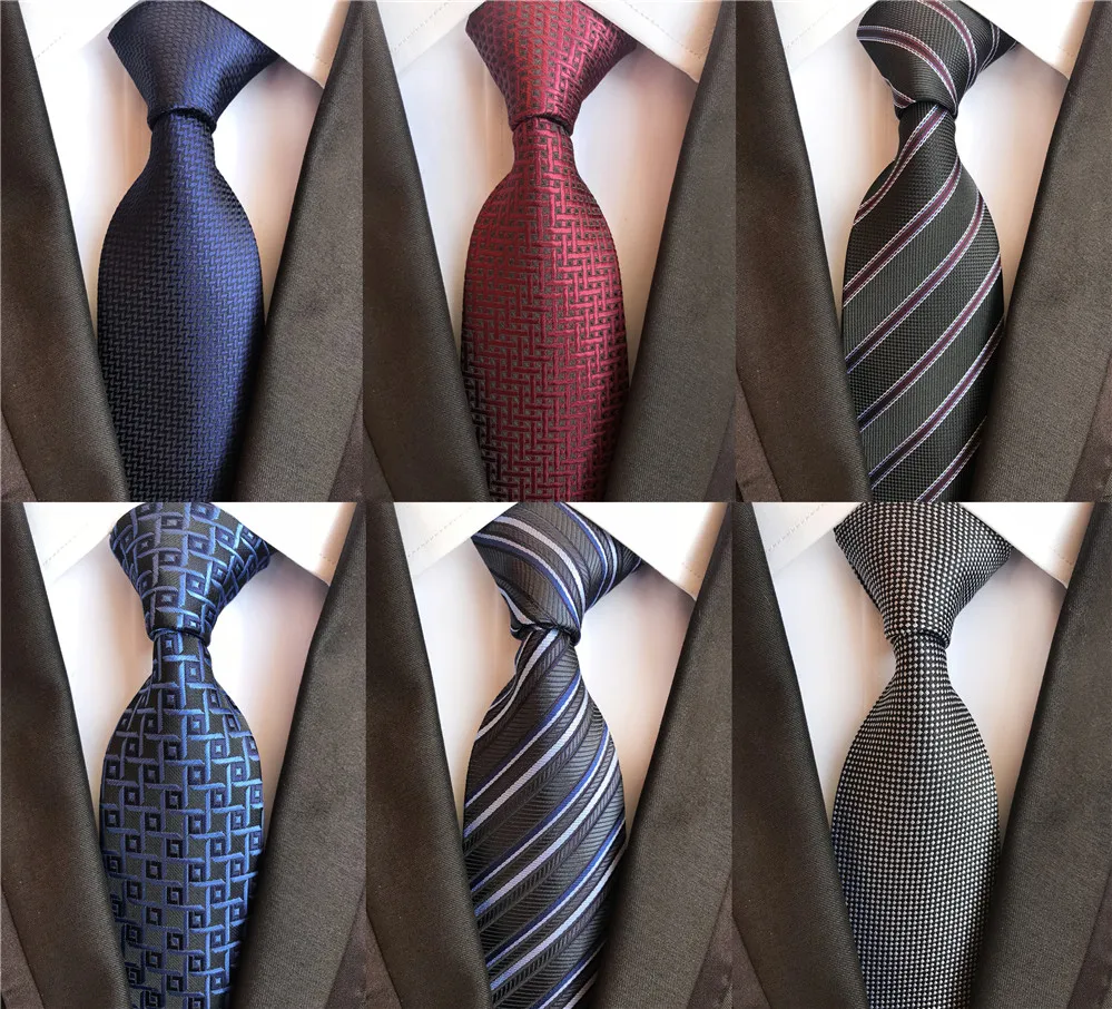 Галстук для делового костюма оригинальный дизайн галстук из полиэстера жаккарда
