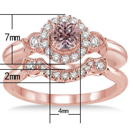 HUITAN Luxury 2PC Engagement Ring Set Rose Gold Color Flower Shaped Coupe Ring Set With Dazzling Tiny CZ Paved Wedding 2PC Ring
HUITAN Luxury 2PC Engagement Ring Set Rose Gold Color Flower Shaped Coupe Ring Set With Dazzling Tiny CZ Paved Wedding 2PC Ring