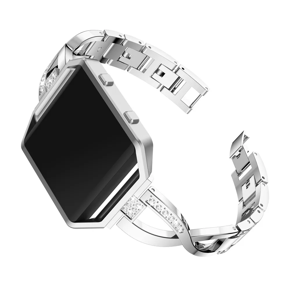 Watch Band Crystal Metal For Fitbit Blaze New high quality smart watch band Fashion Type x Wrist Strap bracelet With Metal fram
Watch Band Crystal Metal For Fitbit Blaze New high quality smart watch band Fashion Type x Wrist Strap bracelet With Metal fram