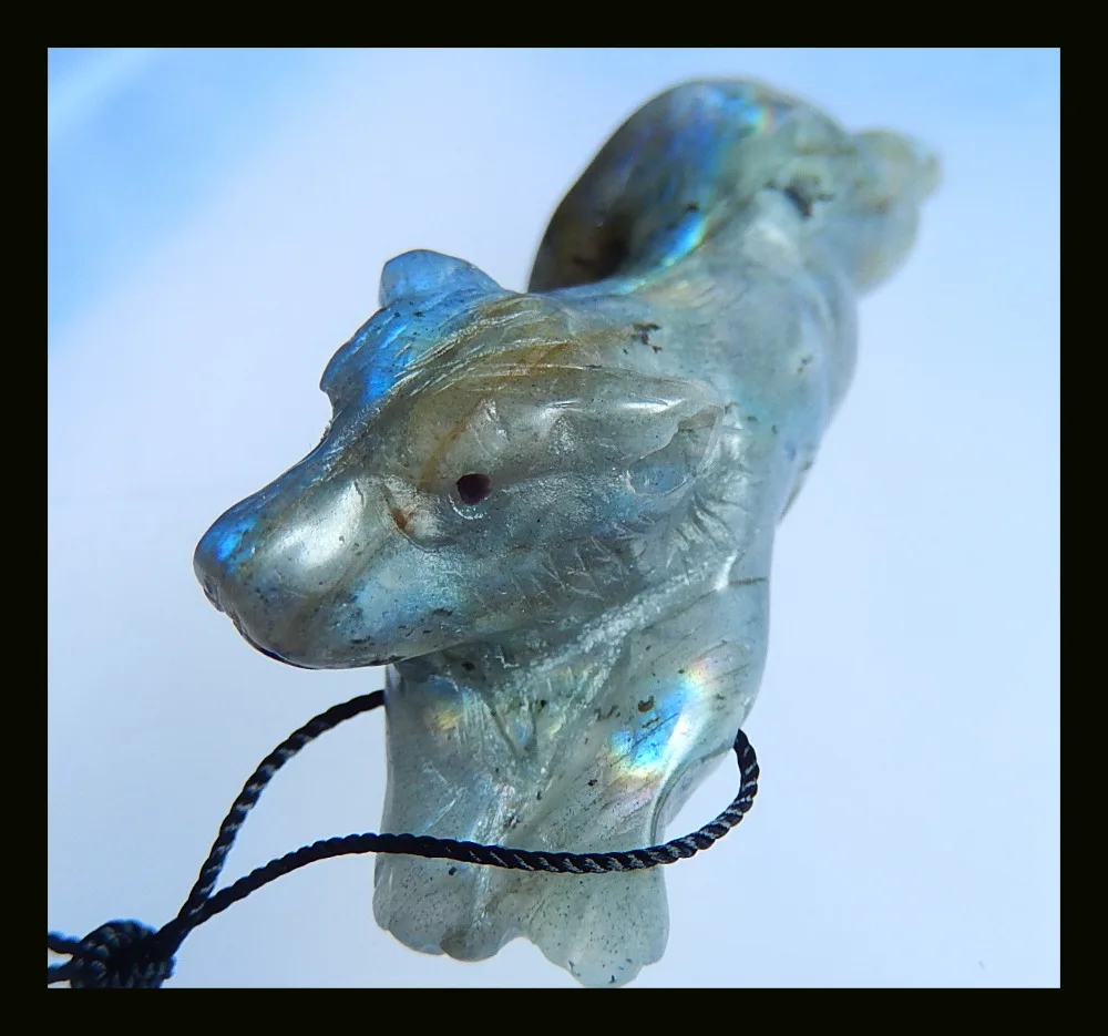 New Design Natural Stone Carved Animal Wolf Labradorite Necklace Pendant,62x18x9mm 28.4g semiprecious stone pendant labradorite
New Design Natural Stone Carved Animal Wolf Labradorite Necklace Pendant,62x18x9mm 28.4g semiprecious stone pendant labradorite