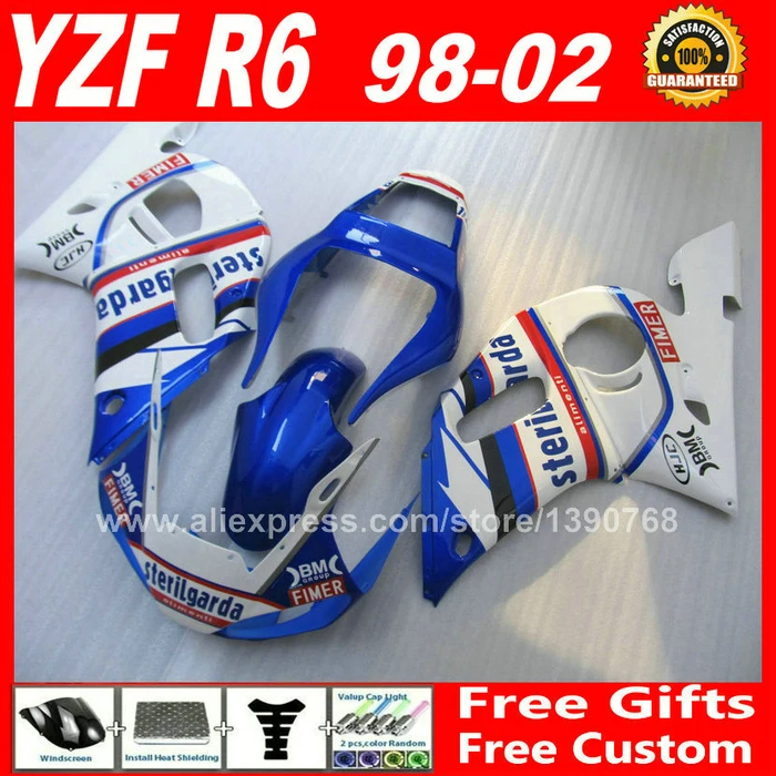 Комплект обтекателей для YAMAHA R6, пластиковые детали 1998 1999 2000 2001 2002 98 99 00 01 02, обтекатели
Комплект обтекателей для YAMAHA R6, пластиковые детали 1998 1999 2000 2001 2002 98 99 00 01 02, обтекатели