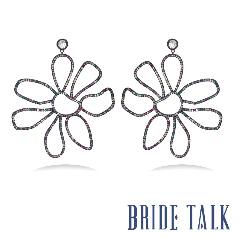 Невесты говорить Новый дизайн женские серьги, цирконивый цветок, Форма Роскошные блестящие украшения для мужчин, Свадебная вечеринка, высо...
Невесты говорить Новый дизайн женские серьги, цирконивый цветок, Форма Роскошные блестящие украшения для мужчин, Свадебная вечеринка, высо...