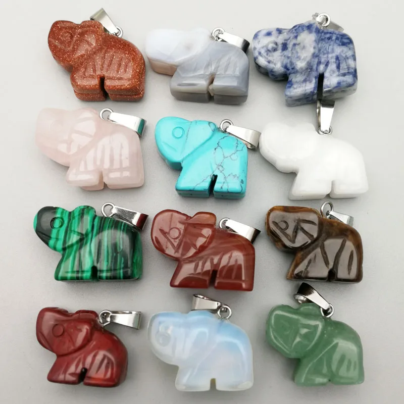 Fashion Natural carved stone pendants Charms mixed elephant pendants for Necklaces jewelry making Wholesa12pcs/lot free shipping
Fashion Natural carved stone pendants Charms mixed elephant pendants for Necklaces jewelry making Wholesa12pcs/lot free shipping