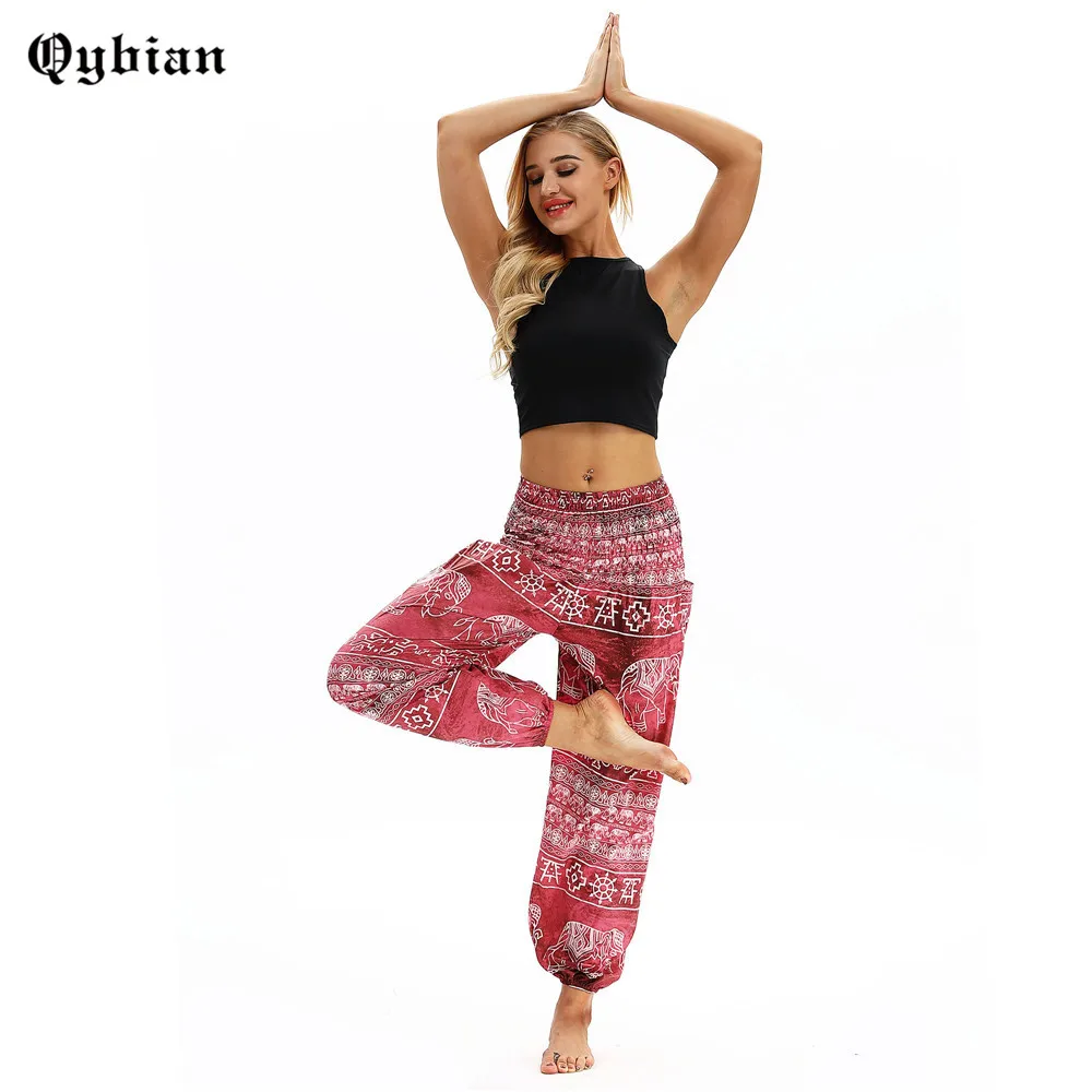 Qybian Women Harem Pants High Waist Boho Pant Pantalon Mujer Loose Bohemian Waist Retro elephant Pant with Pocket
Qybian Women Harem Pants High Waist Boho Pant Pantalon Mujer Loose Bohemian Waist Retro elephant Pant with Pocket
