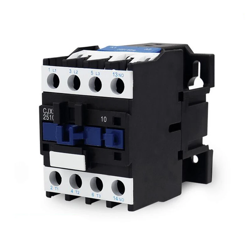 CJX2-2510 LC1 контактор переменного тока 25A без 3-фазного din-рейки электропитания 24 в 36 110