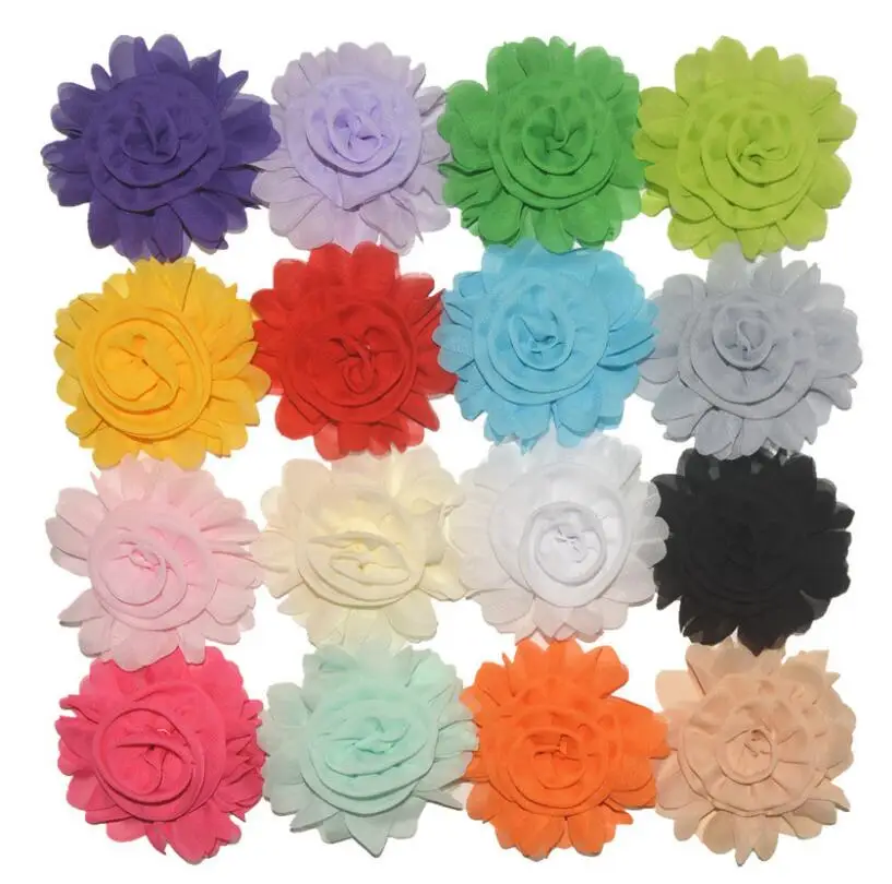 Handmade 3.5" chiffon rosette flower Rose Boutique Hair Flowers DIY girls Hair Accessories 100pcs 26colors
Handmade 3.5" chiffon rosette flower Rose Boutique Hair Flowers DIY girls Hair Accessories 100pcs 26colors
