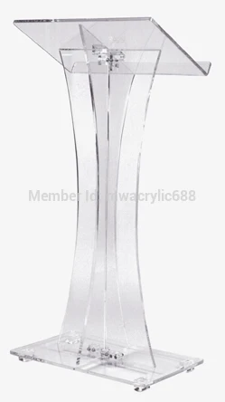 pulpit furniture Free Shipping Hot Sell Deluxe Cheap Clear Acrylic Lectern acrylic podium