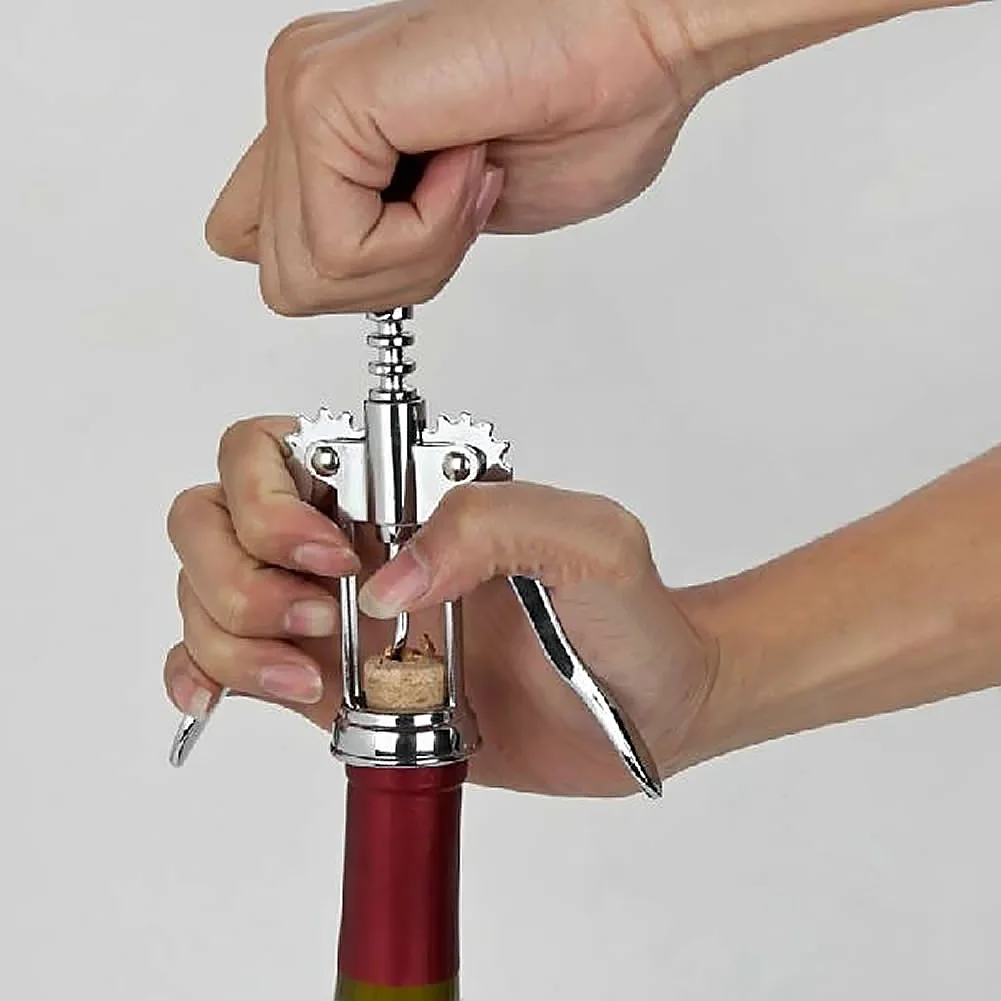 Открывалка для бутылок и крышек официанта из нержавеющей стали|wine tools|beer toolstainless