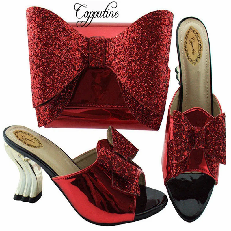 Комплект модной обуви и кошелька Capputine красного цвета, горячая Распродажа, красивые туфли на высоком каблуке и сумки для вечевечерние НКИ, н...
Комплект модной обуви и кошелька Capputine красного цвета, горячая Распродажа, красивые туфли на высоком каблуке и сумки для вечевечерние НКИ, н...
