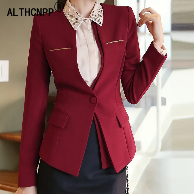 Women Blazer Mujer Spring Autumn Korean Professional Women's Jacket Solid Long-sleeved Office Lady Slim Blazers Suit Cardigans
Women Blazer Mujer Spring Autumn Korean Professional Women's Jacket Solid Long-sleeved Office Lady Slim Blazers Suit Cardigans