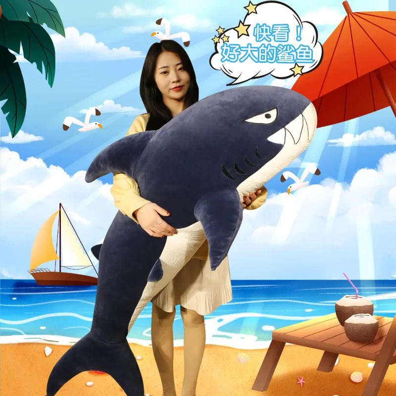 Shark Toy Big Size Funny Soft Stuffed Shark Plush Toy Pillow Appease Cushion Gift For Children
Shark Toy Big Size Funny Soft Stuffed Shark Plush Toy Pillow Appease Cushion Gift For Children