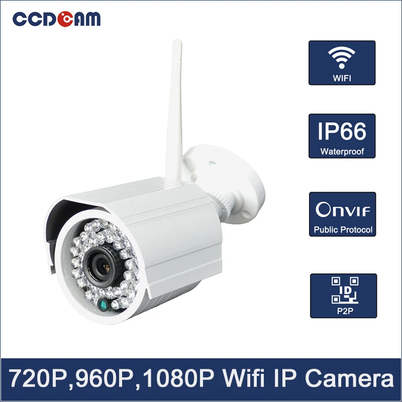 CCDCAM 720P/ 960P/ 1080P Wifi IP-камера безопасности IP66 Водонепроницаемая беспроводная цифровая камера видеонаблюдения
CCDCAM 720P/ 960P/ 1080P Wifi IP-камера безопасности IP66 Водонепроницаемая беспроводная цифровая камера видеонаблюдения