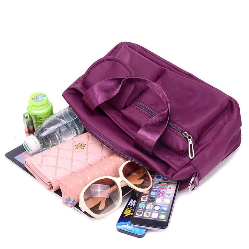 Women's nylon crossbody bag Portable multi-function trend waterproof shoulder bags fashion wild women bag bolsa feminina ZP05
Women's nylon crossbody bag Portable multi-function trend waterproof shoulder bags fashion wild women bag bolsa feminina ZP05