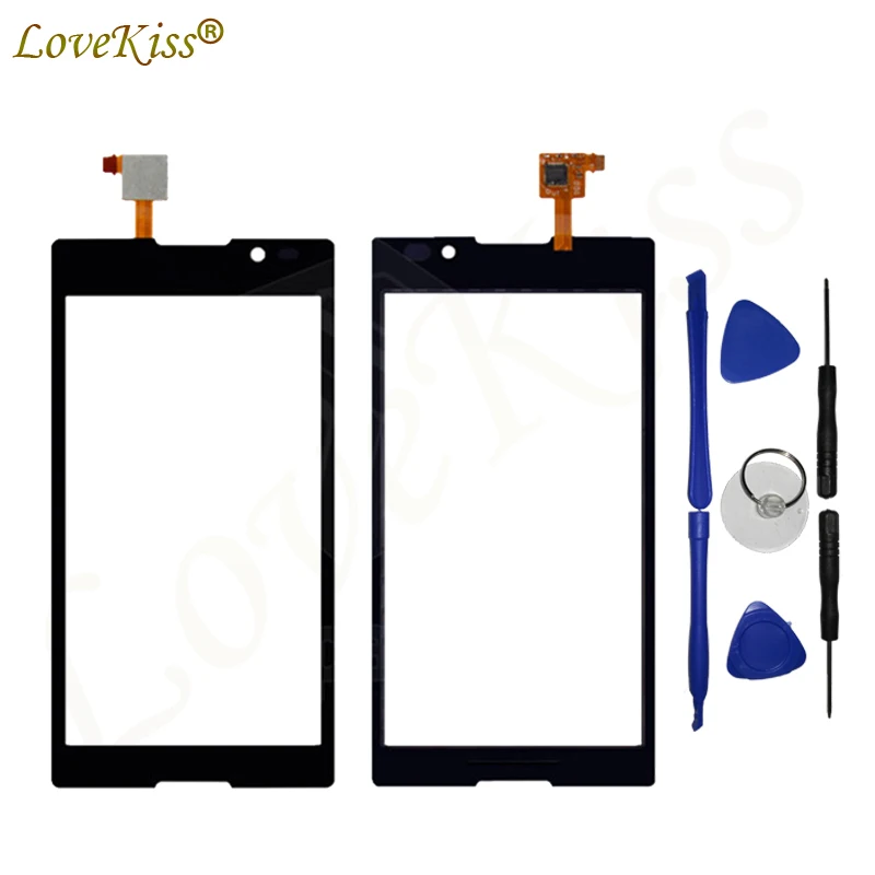 Lovekiss сенсорный экран сенсор для Sony Xperia C S39H C2304 C2305 S39C ЖК дисплей дигитайзер