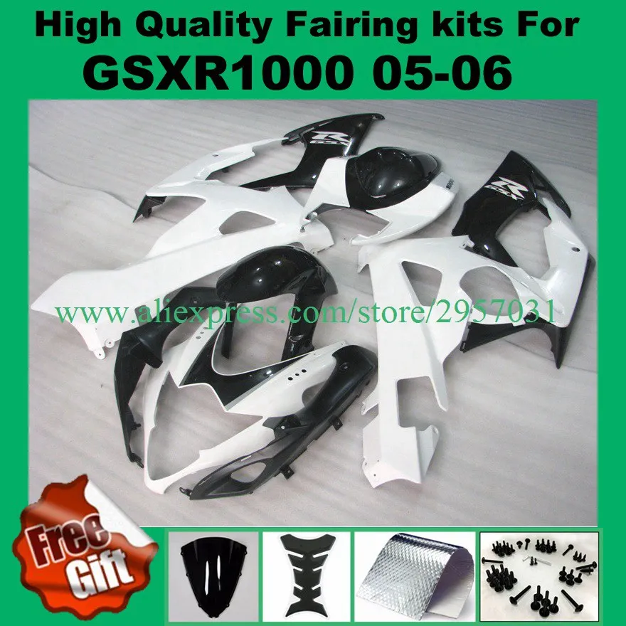 100%Fit Injection fairings for GSXR1000 05 06 GSX-R1000 2005 2006 SUZUKI K5 fairing kits GSXR 1000 06 05 white black #78ll9
100%Fit Injection fairings for GSXR1000 05 06 GSX-R1000 2005 2006 SUZUKI K5 fairing kits GSXR 1000 06 05 white black #78ll9