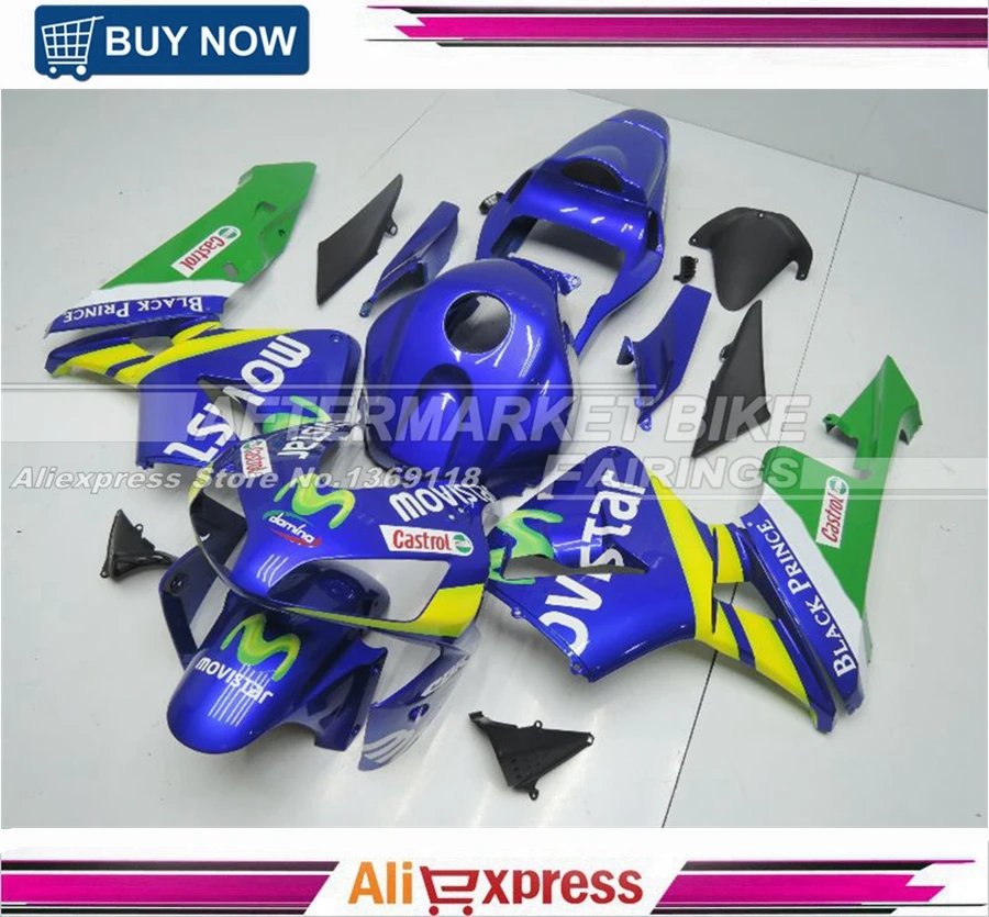 Литье под давлением дорожные Обтекатели для Honda CBR600RR 2003 2004 CBR 600 RR 03 04 MOVISTAR ABS обтекатель
Литье под давлением дорожные Обтекатели для Honda CBR600RR 2003 2004 CBR 600 RR 03 04 MOVISTAR ABS обтекатель