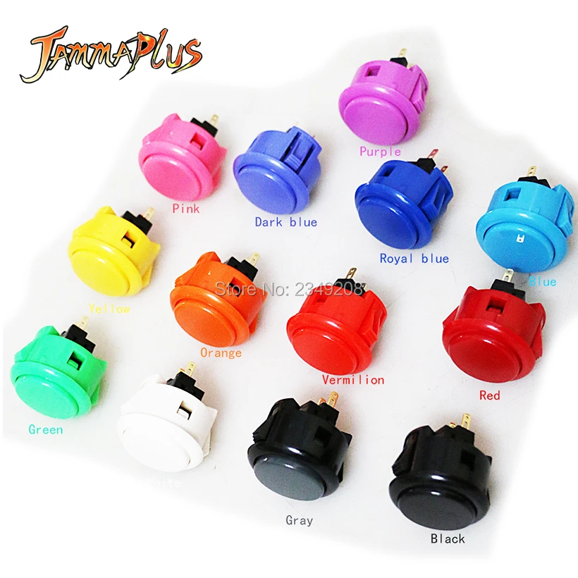 Высокое качество Япония OBSF-30 SANWA Кнопка MAME Jamma 30 мм аркадная для DIY игровой автомат