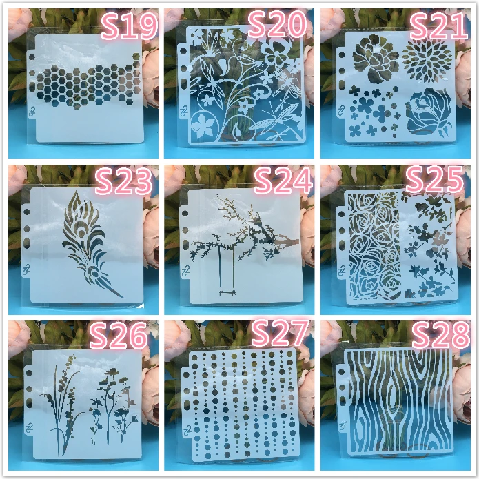 9Pcs/Set 14x13cm Wooden Hive DIY Layering Stencils Painting Scrapbook Coloring Embossing Album Decorative Card Template
9Pcs/Set 14x13cm Wooden Hive DIY Layering Stencils Painting Scrapbook Coloring Embossing Album Decorative Card Template
