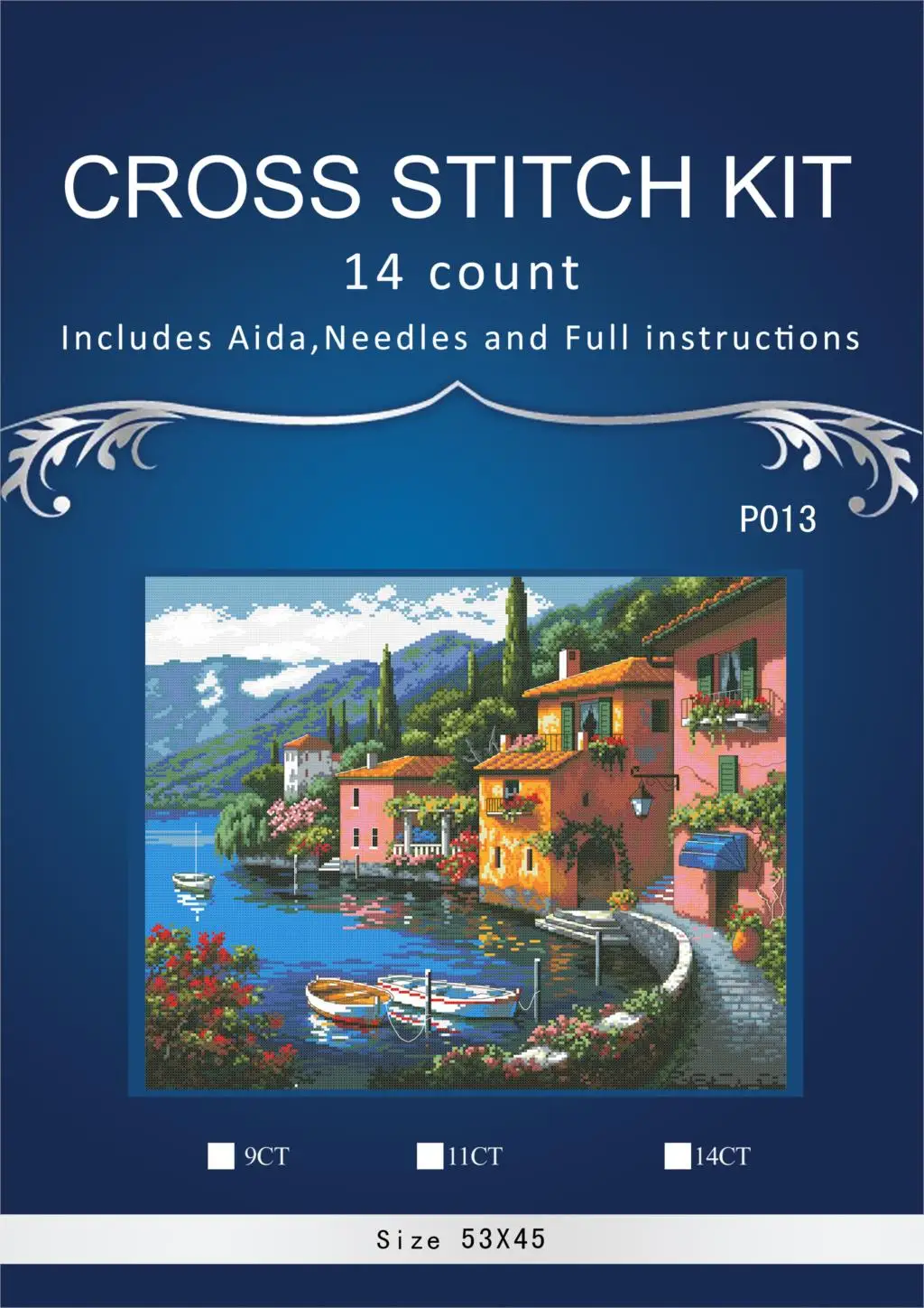 Top Quality Lovely Counted Cross Stitch Kit P013 Dimensions 35285 river village Similar dmc threads
Top Quality Lovely Counted Cross Stitch Kit P013 Dimensions 35285 river village Similar dmc threads