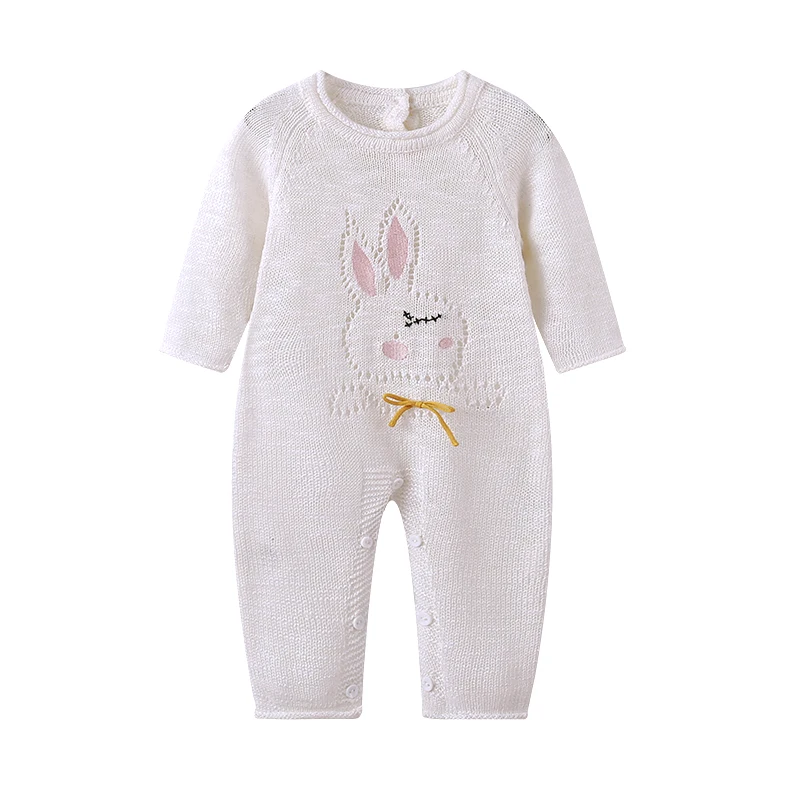 Auro Mesa infantil Newborn Baby hollow sweater knit Romper Sweet Cute Rabbit Baby Clothes roupa infantil menino recem nascido
Auro Mesa infantil Newborn Baby hollow sweater knit Romper Sweet Cute Rabbit Baby Clothes roupa infantil menino recem nascido