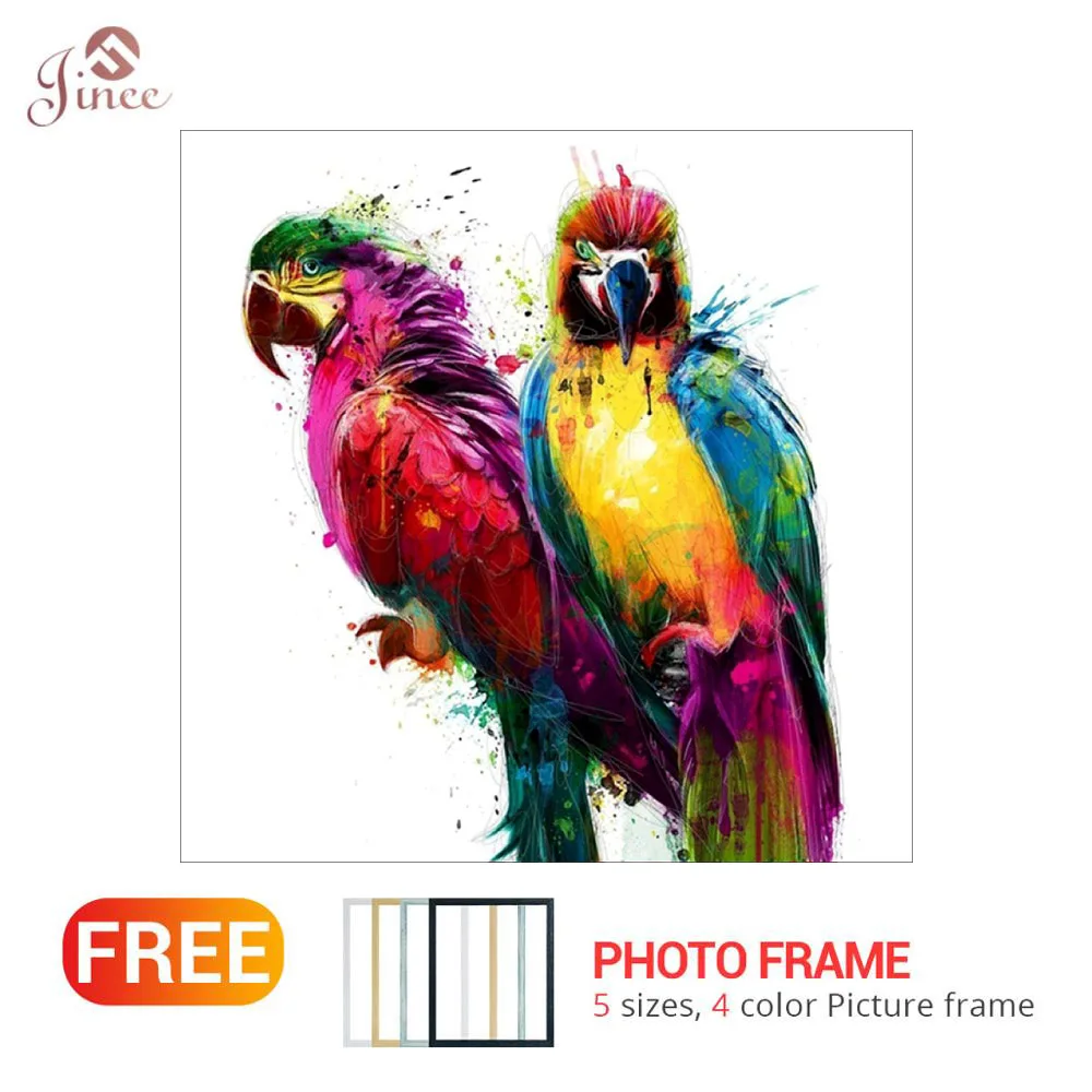 5D DIY Diamond Painting Parrot Animal Cross Stitch Full Diamond Scenery Diamond Embroidery Rhinestones Christmas Gift
5D DIY Diamond Painting Parrot Animal Cross Stitch Full Diamond Scenery Diamond Embroidery Rhinestones Christmas Gift