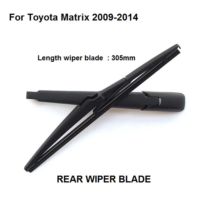 305mm Blade Rear Wiper Arm & Blade complete set for TOYOTA Matrix 2009-2014
