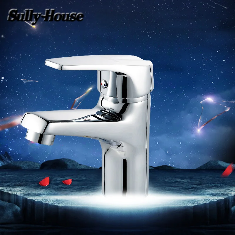 Sully House High-quality Brass Bathroom Basin Faucet Hot and Cold Water Single hole Single handle Faucets Triangle valve
Sully House High-quality Brass Bathroom Basin Faucet Hot and Cold Water Single hole Single handle Faucets Triangle valve