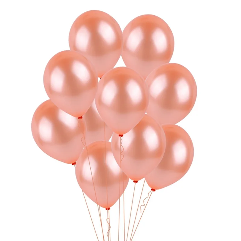 10pcs 12inch 2.8g Rose Gold Balloons latex helium Balls wedding birthday party decoration supplies foil air globos
10pcs 12inch 2.8g Rose Gold Balloons latex helium Balls wedding birthday party decoration supplies foil air globos