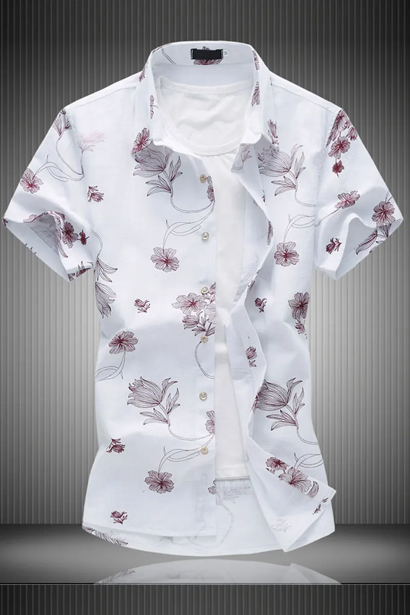 2019 New Arrival Brand Men's Summer Business Floral Shirt Short Sleeves Turn-down Collar Tuxedo Shirt Men Shirts Big Size 7XL
2019 New Arrival Brand Men's Summer Business Floral Shirt Short Sleeves Turn-down Collar Tuxedo Shirt Men Shirts Big Size 7XL