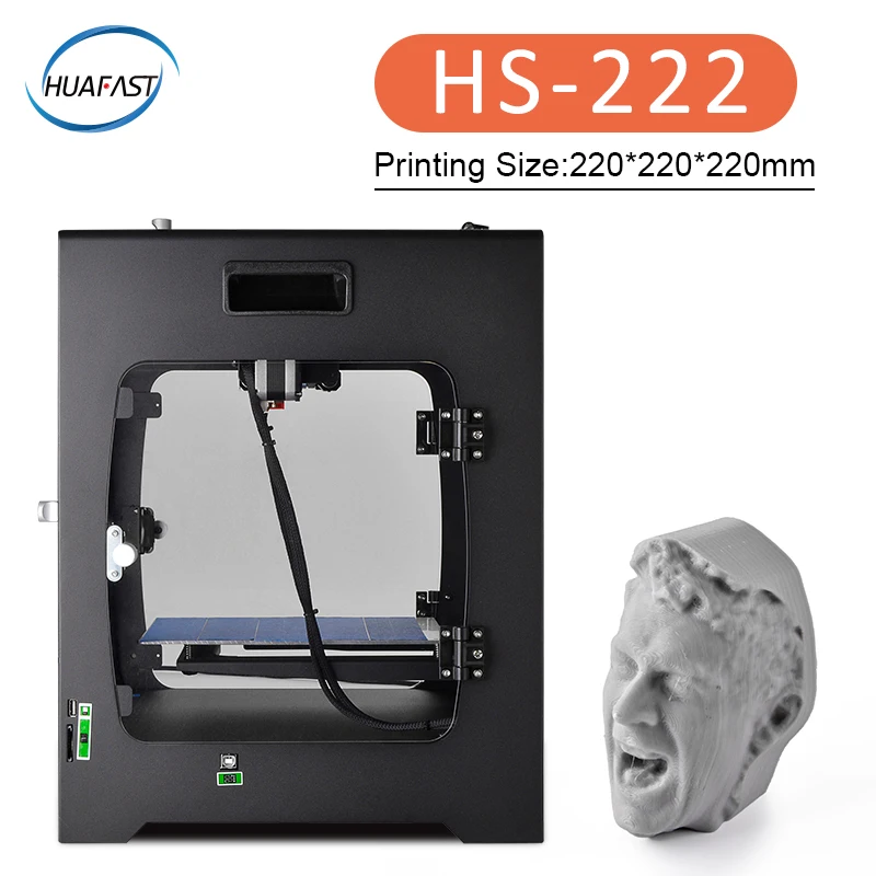 Фото HS 222 3d принтер большой размер печати impressora Платформа Рабочий стол промышленный