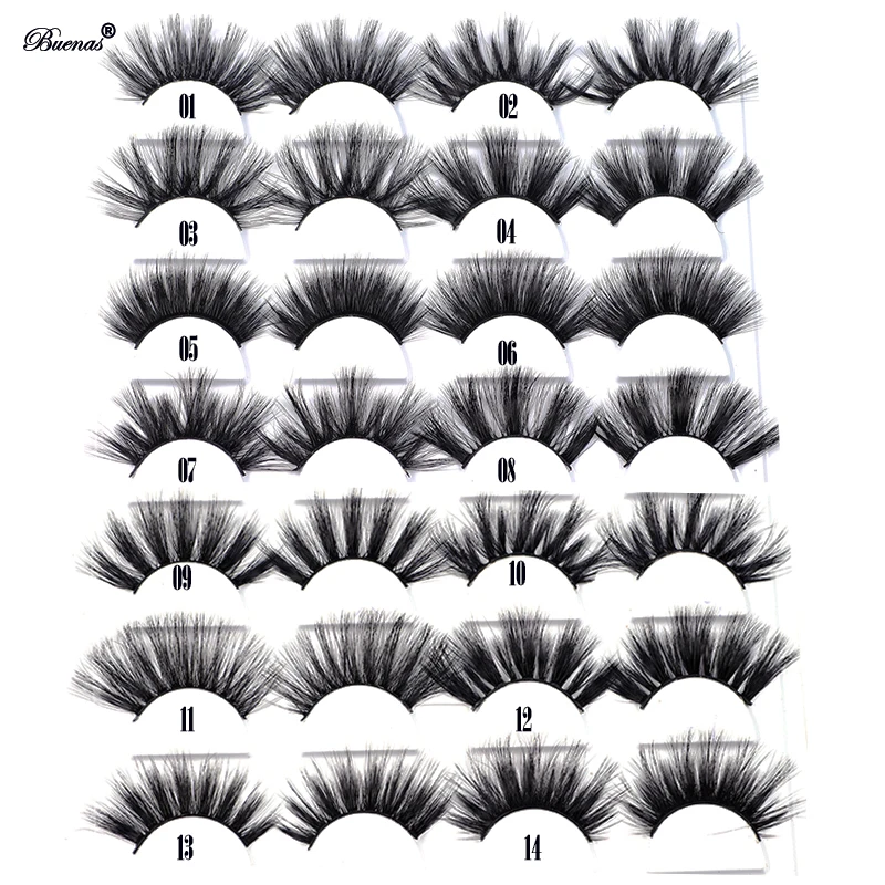 10 Pairs Buenas Thick Faux Mink Lashes 25mm Long False Eyelash Stage Use 3d Multi-Layers Eyelashes Extension
10 Pairs Buenas Thick Faux Mink Lashes 25mm Long False Eyelash Stage Use 3d Multi-Layers Eyelashes Extension