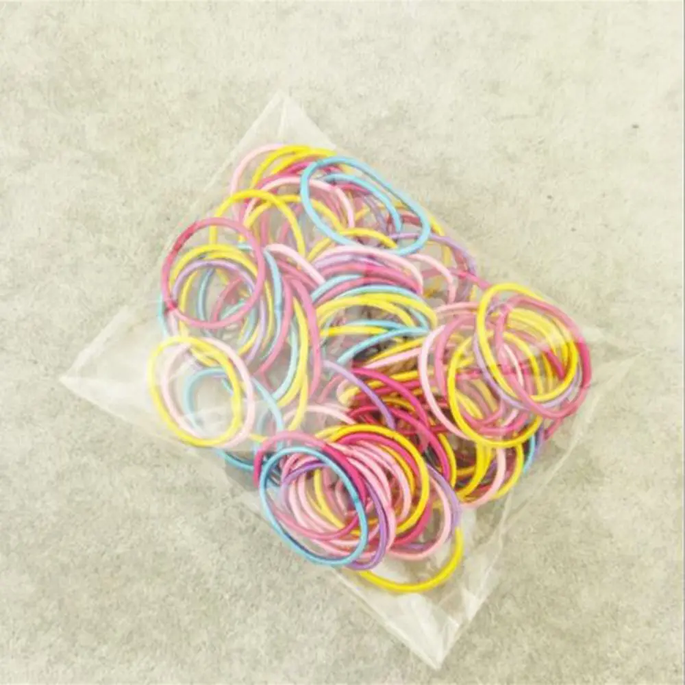100 Pcs Mini Hair Band Fashion Candy Color Rubber Ties Ring Elastic Hair Rope Ponytail Holder For Kids Hair Styling Accessories
100 Pcs Mini Hair Band Fashion Candy Color Rubber Ties Ring Elastic Hair Rope Ponytail Holder For Kids Hair Styling Accessories