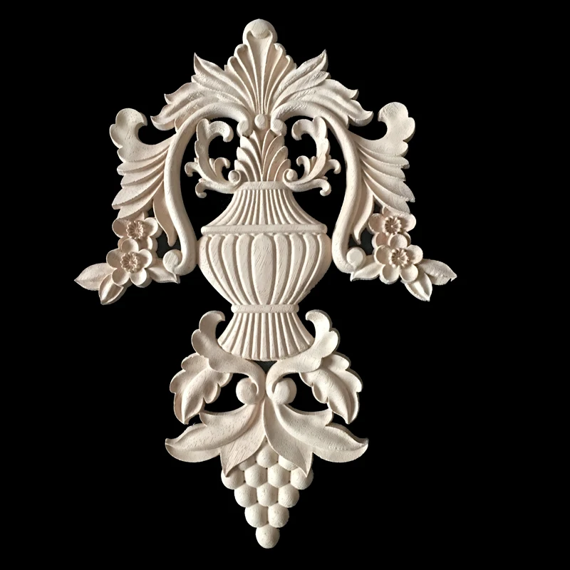 European Decorative Wood Appliques Woodcarving Decal Home Furniture Carved Applique Window Door Decor Wooden Figurines Crafts
European Decorative Wood Appliques Woodcarving Decal Home Furniture Carved Applique Window Door Decor Wooden Figurines Crafts